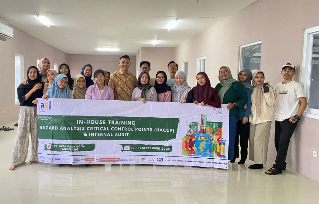 Pelatihan HACCP dan Internal Audit PT Tara Rasa Boga untuk meningkatkan tingkat keamanan pangan