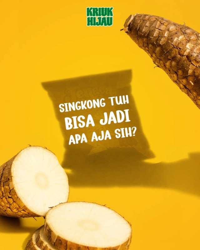 Singkong…

kelihatannya biasa.
tapi yang ini… beda.

belum waktunya tau.
tapi siap-siap nagih 😏

#SingkongnyaLokal #kriukhijau