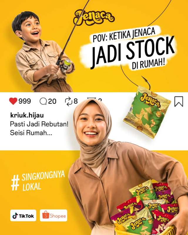 Pasti jadi rebutan di rumah...

Gimana gak jadi rebutan #singkongnyalokal rasanya enak dan nagih banget...

Kalo mau seseru itu yuk kunjungi e-commerce @kriuk.hijau lagi banyak promo..

#Jenaca 
#kriukhijau