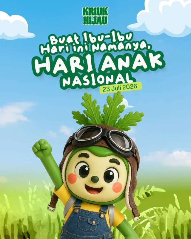 Hari Anak Nasional 💚

Di balik tawa mereka, ada hal sederhana yang paling mereka butuhkan: waktu, perhatian, dan rasa dicintai.

Semoga kita gak cuma membesarkan anak, tapi juga membersamai setiap proses tumbuhnya. Karena setiap anak punya waktunya sendiri untuk berkembang.

Selamat Hari Anak Nasional untuk seluruh anak Indonesia. 🌱✨

#HariAnakNasional #HariAnakNasional2026 #Parenting #GenZMoms #KeluargaIndonesia TumbuhBersama